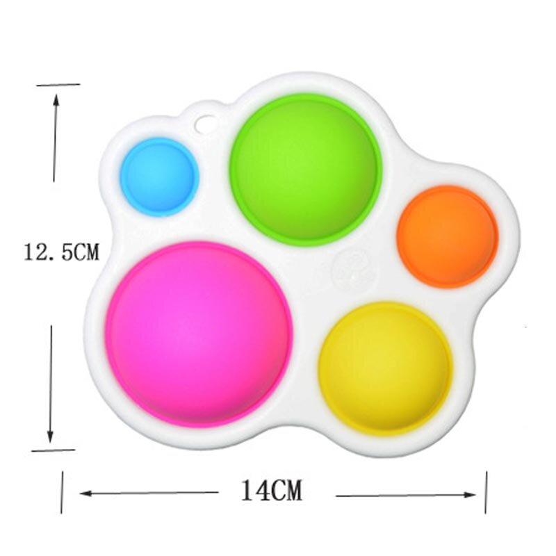 Baby Toys Montessori Exercise Board Rattle Puzzle Toy Colorful Kids Fidget Toys Intelligence Development Early Education Toy