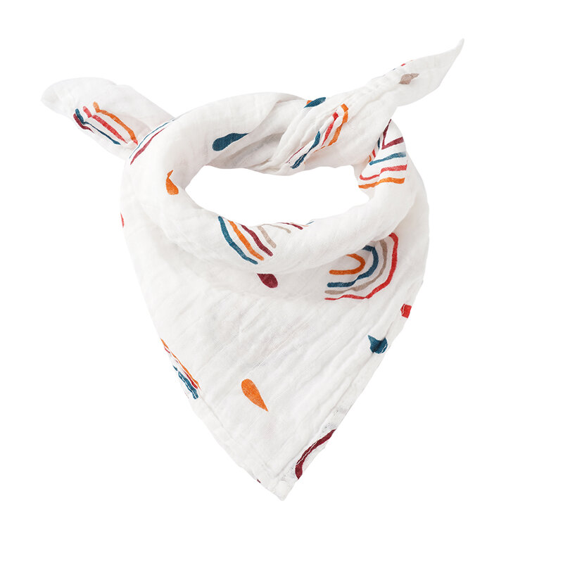 HappyFlute-mantas suaves para bebé recién nacido, 100% algodón, muselina, envoltura de alimentación, paño para eructar, 60x60cm