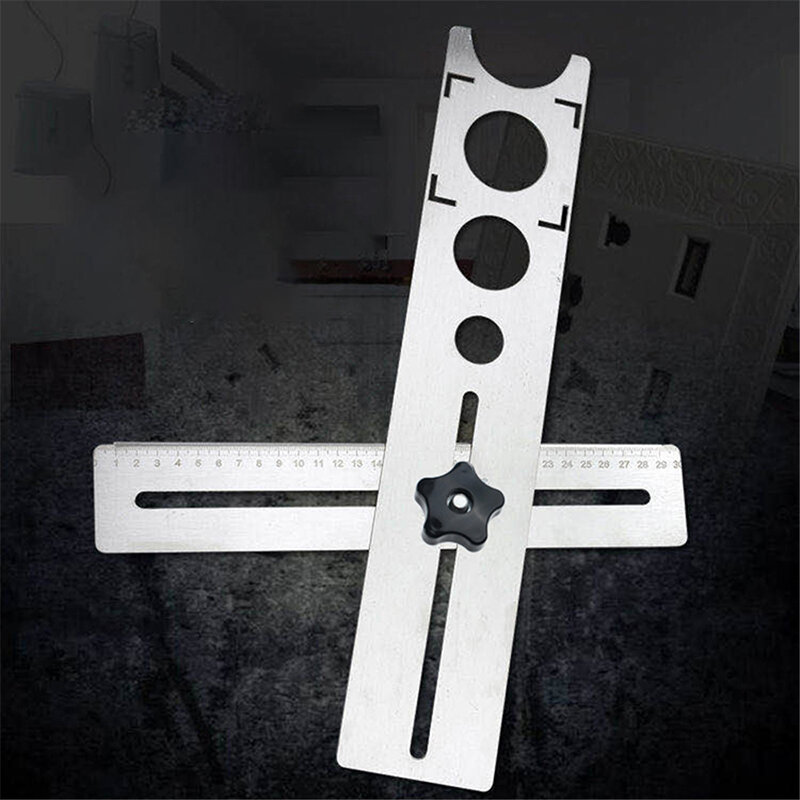 Manual Tile Cutter for Cutting Ceramic Tiles diamond Glass Tile Opener Construction Tool Locator Drill Guide Tile Hole Glass