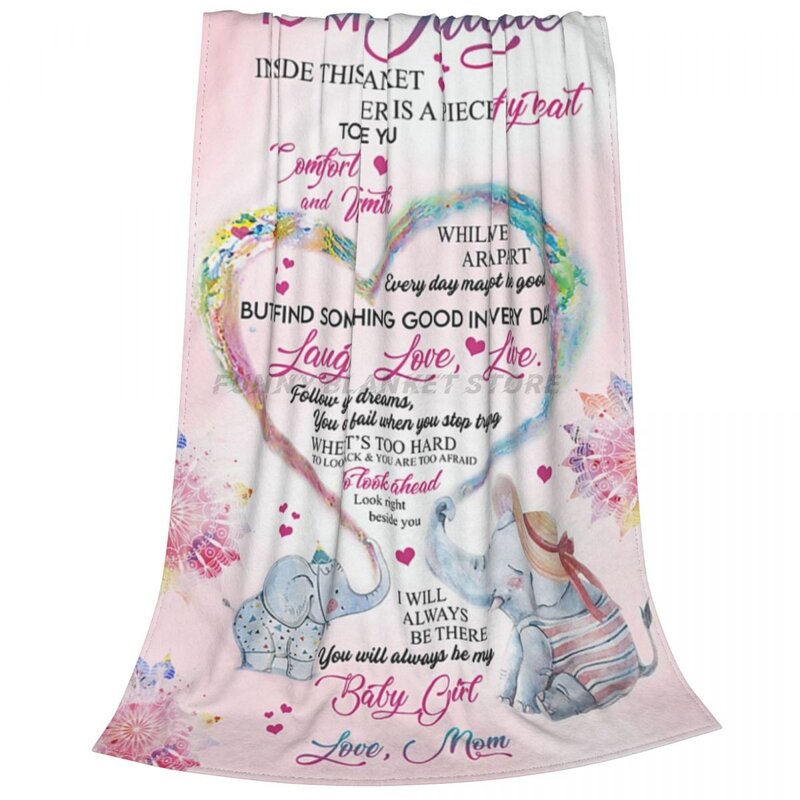 Одеяла для маленьких девочек, для дочери, от мамы, шерпа, ультрамягкие фланелевые флисовые одеяла для дивана, кровати