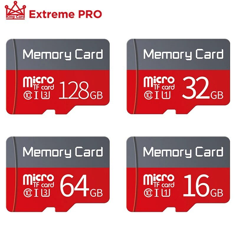 Cartão de memória micro sd de alta velocidade, 16gb, 32gb, classe 10, cartão micro sd, 64gb, cartões tf, c10, 128 gb para telefone