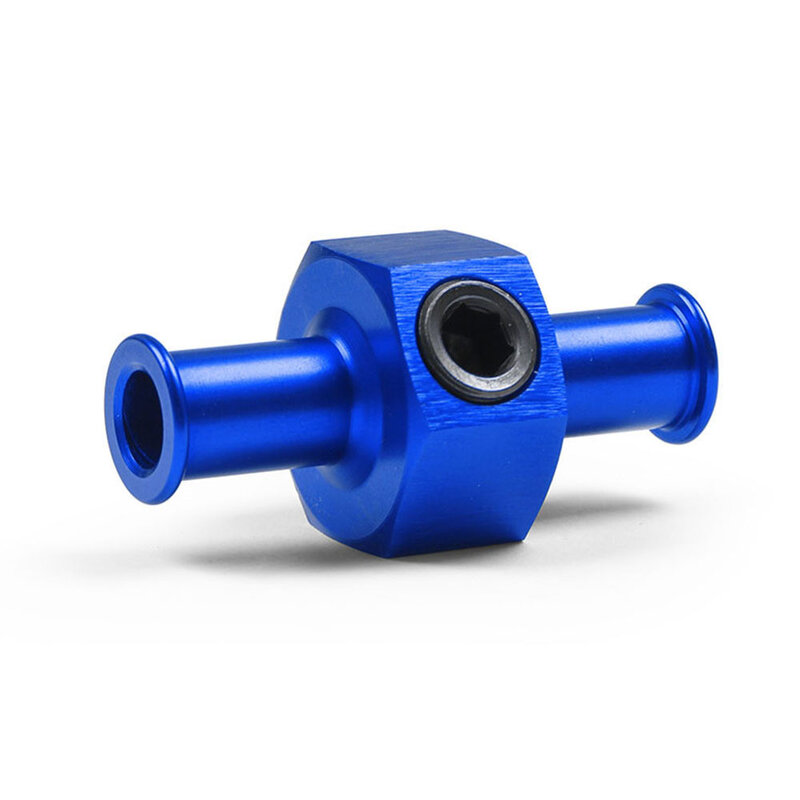 Nuovo manometro azoto carburante T adattatore universale 3/8 "tubo flessibile 1/8" porta Npt accessori auto blu
