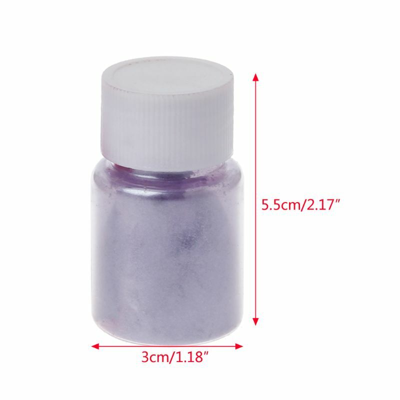 20 colori di Polvere di Mica Resina Epossidica Dye Pigmento Della Perla Naturale Mica Minerale In Polvere