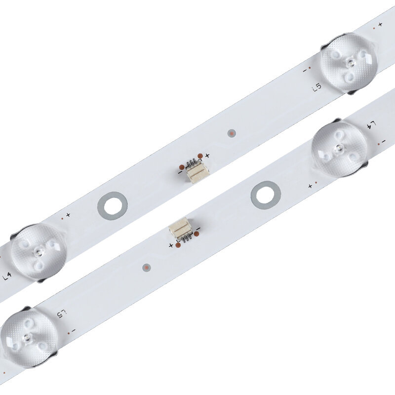 LED Backlight strip 10 lamp For 49 inch TV JS-D-JP49DM-101EC (80720) 6V/LED