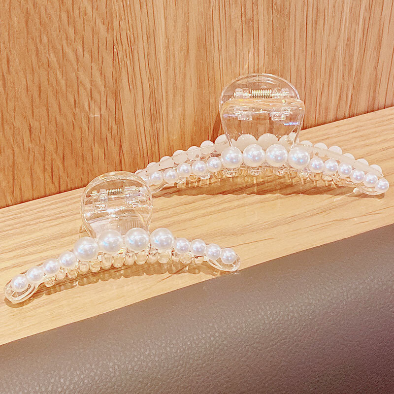 Moda coreana nuova boemia Ins Clip di perle cattura la forcina temperamento Girly testa copricapo accessori per capelli emissione di carte da donna