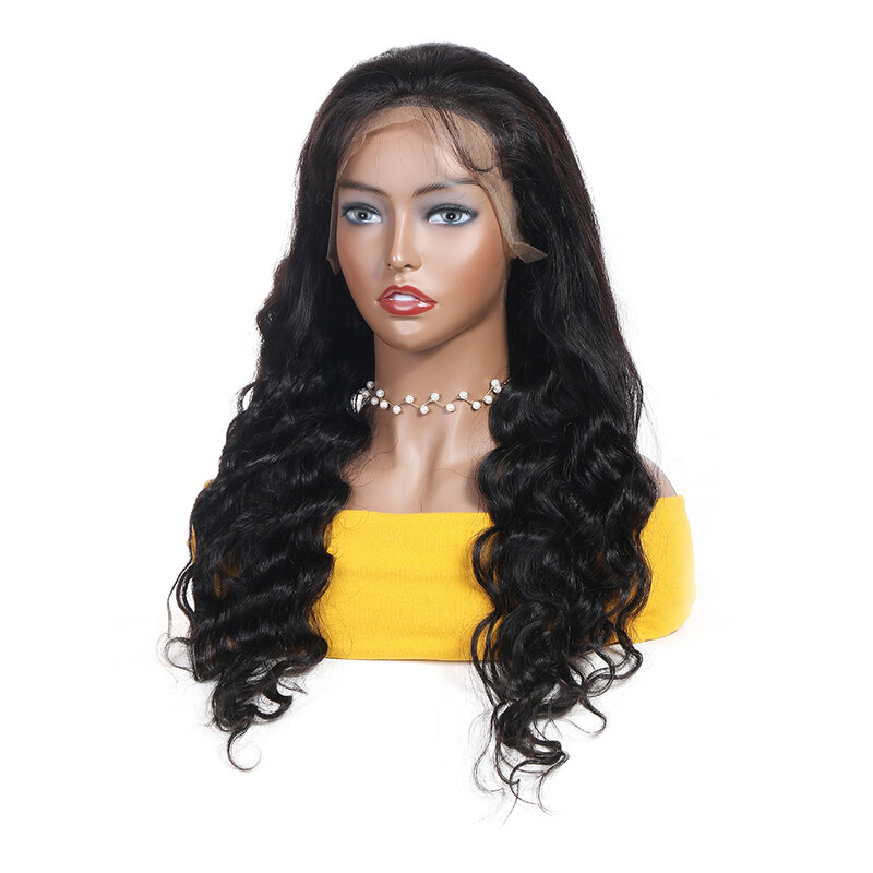 TTHAIR 13*6 naturalne fale peruka koronki przodu włosów ludzkich peruk koronkowa peruka ludzkich włosów koronkowa peruka na przód dla kobiet brazylijski Remy 150 gęstości