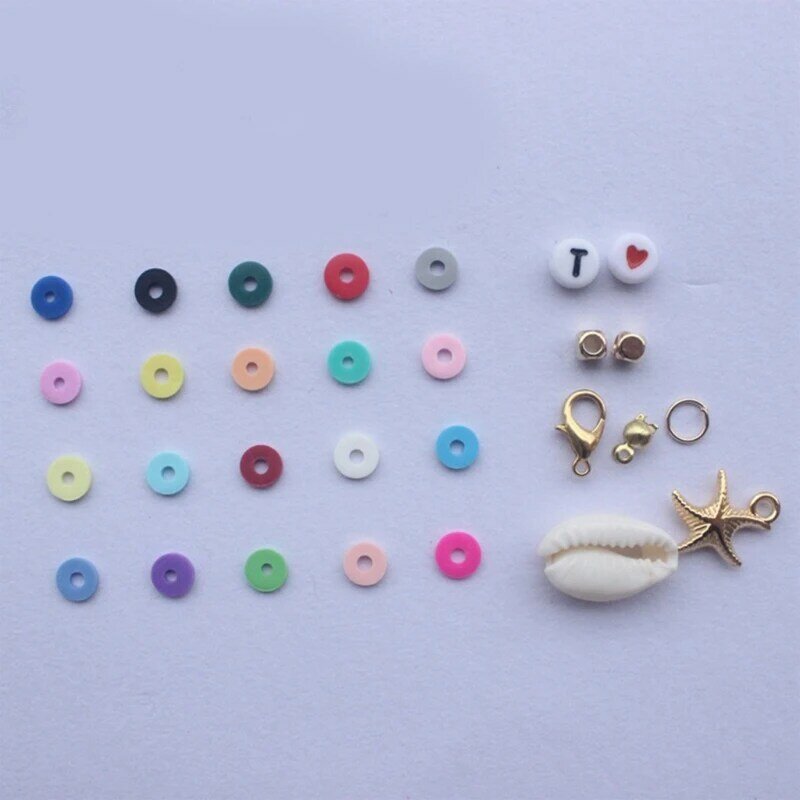 5400 Uds. De cuentas sueltas de 24 colores para fabricación de joyas DIY, pulsera artesanal, collar