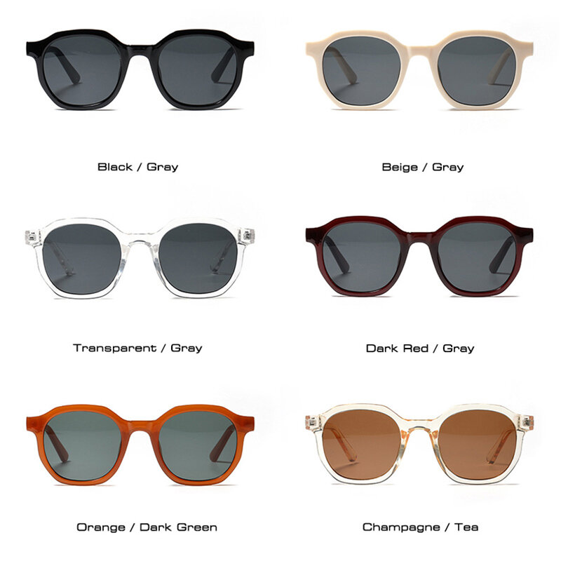 2021 Nieuwe Mode Vierkante Vrouwen Zonnebril Vintage Bril Frame Trending Clear Thee Beige Eyewear Mannen Shades UV400 Zonnebril