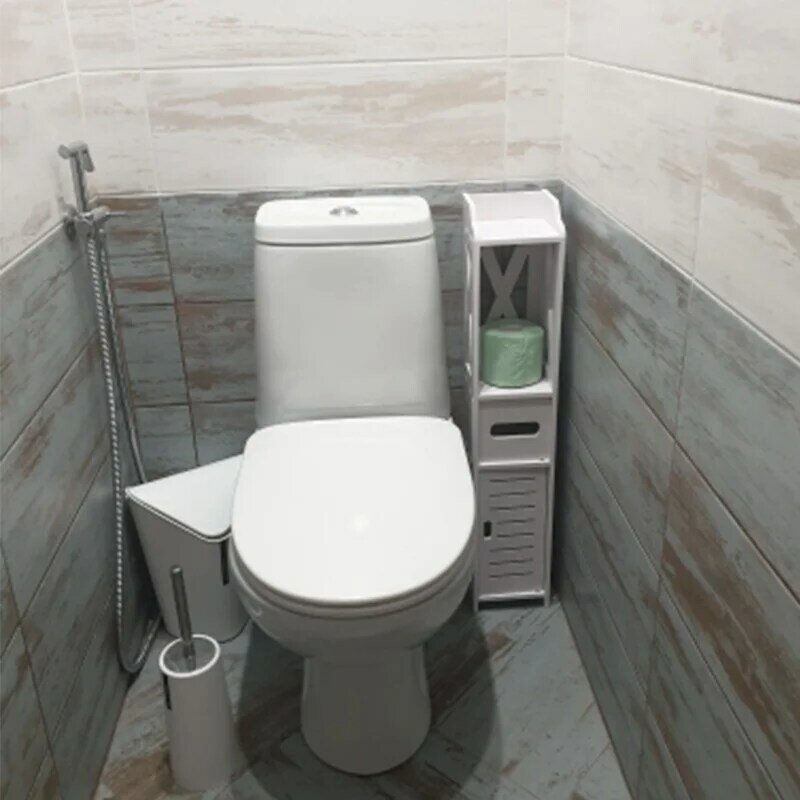 Vanità del bagno mensola da terra armadio di stoccaggio lavabo doccia mensola angolare varie mobili per la casa scaffali di stoccaggio