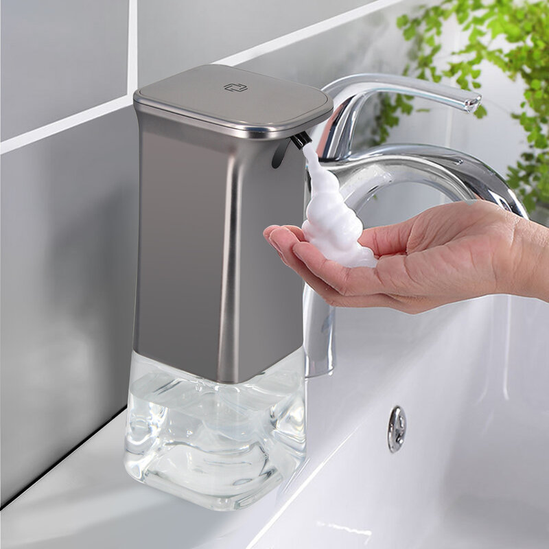 350ML Automatic Induction Foaming Hand Washer Auto Wash  Induction Soap Despenser 0.25s Infrared Sensor For Smart Homes Family