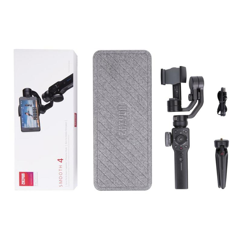 ZHIYUN Official Smooth 4 3-Axis Handheld Phone Gimbal Stabilizer for Smartphones iPhone XS 11 HUAWEI Xiaomi Samsung Galaxy