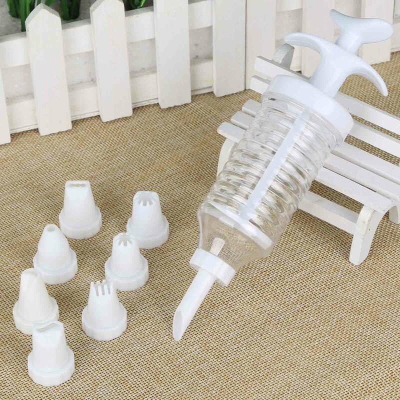 8pcs Products Cake Decorating Icing Fondant Nozzles  Syringe Tools Cupcake Piping Mould  Eco-Friendly  Stocked Reusable news