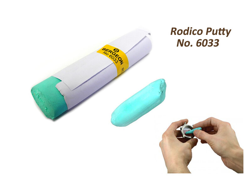 Bergeon Rodico 6033-30 Alat Tangan Pivot Roda Suku Cadang Pembersih Kering & Alat Jam Tangan Minyak Penghilang untuk Pembuat Perhiasan