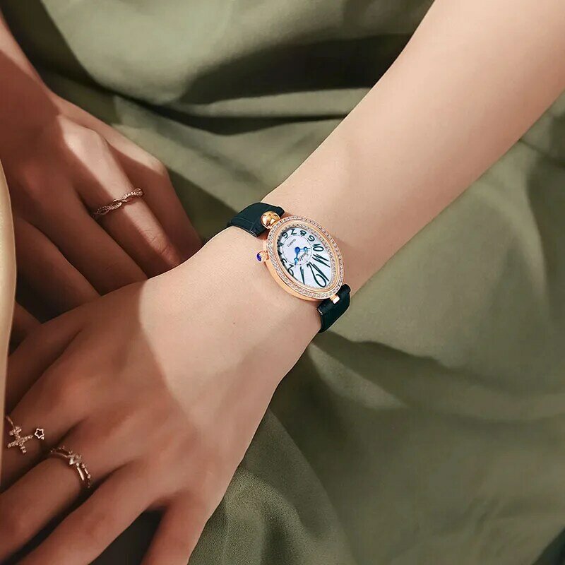 2022 Luik Merk Sunkta Vrouwen Horloges Fashion Lederen Dames Quartz Horloge Top Brand Luxe Dial Eenvoudige Rose Goud Vrouwen Horloges