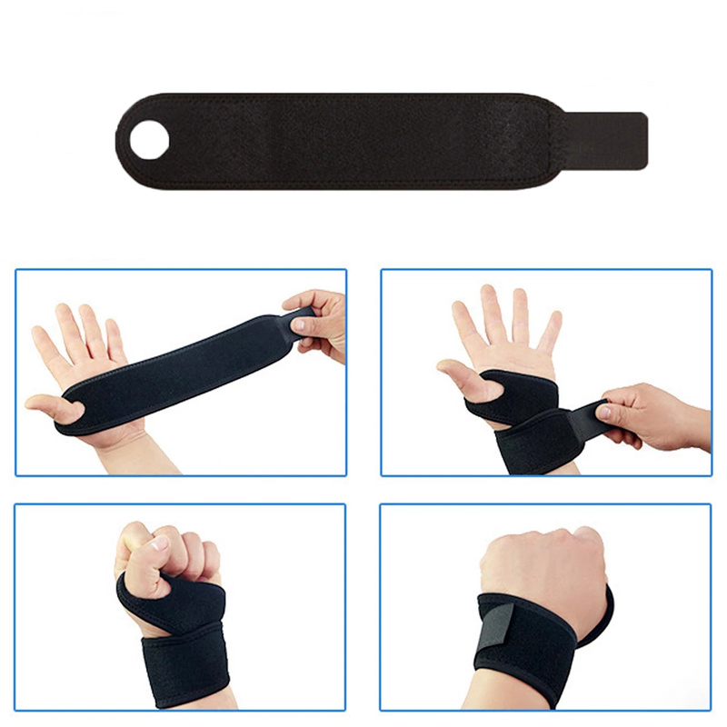 2021 New Adjustable Wrist Support Brace Wrist Compression Wrap with Pain Relief for Arthritis and Tendinitis