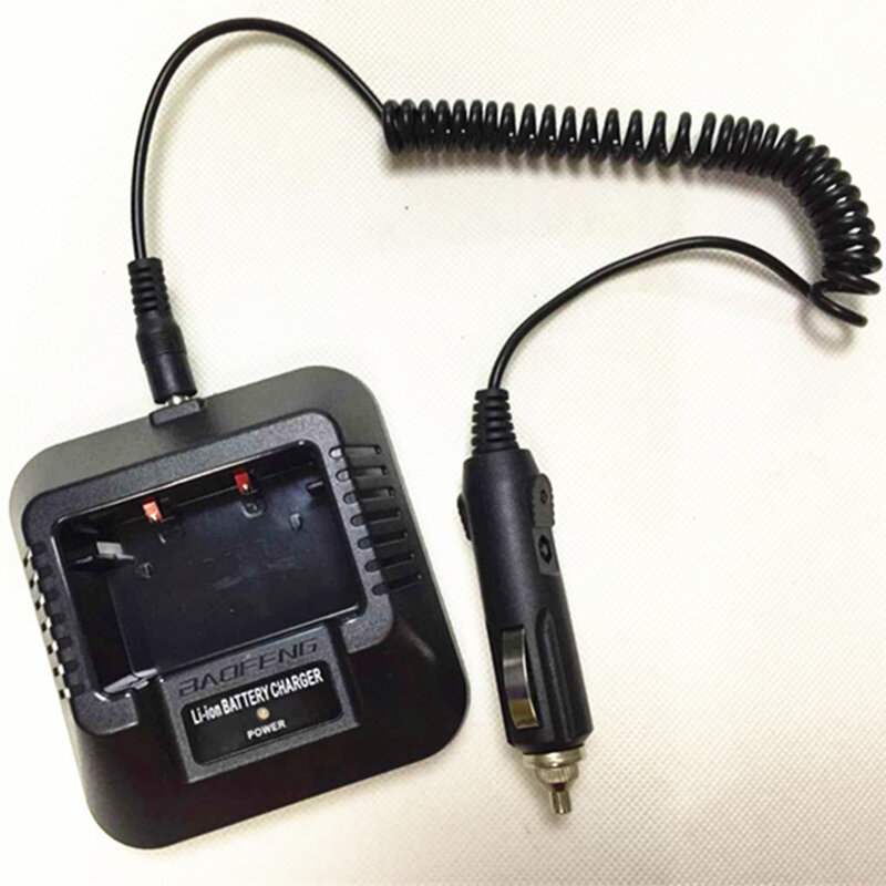 12v viagem carregador de carro cabo baofeng acessórios para baofeng UV-5R UV-B5 UV-B6 UV-5RE mais portátil rádio walkie talkie