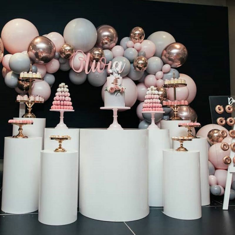 167 piezas Macaron de espesar globos arco set de guirnaldas con cadena de pegamento para boda decoración de fiesta de cumpleaños de bebé