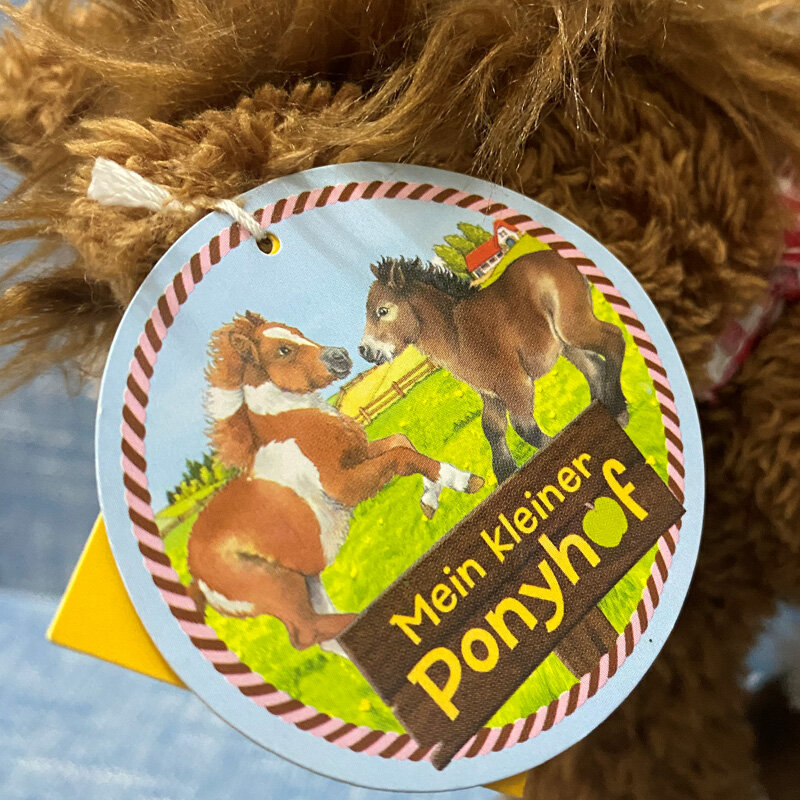 Mein Kleiner – poupées de cheval en peluche pour enfants, 20cm de haut, jouets pour garçons, cadeaux d'anniversaire