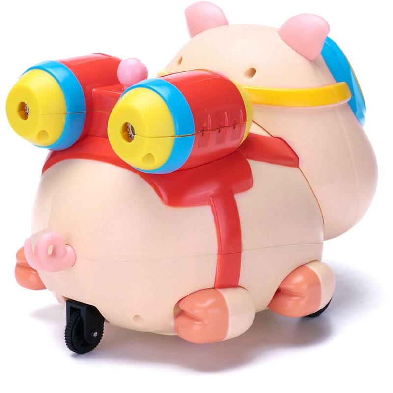 2,4G Spray Schwein Uhr Fernbedienung Spielzeug Auto Net Rot Elektrische kinder Spielzeug Sensor Remote Sensing Auto Kinder der geschenke 2020