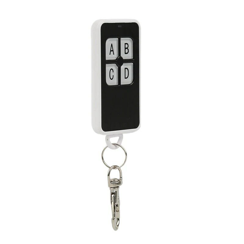 Universal 4 Tombol Pembuka Pintu Garasi Remote Control 433MHZ Clone Kode Belajar Tetap untuk Gadget Gerbang Mobil Pintu Garasi