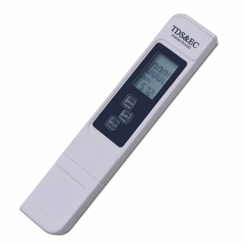 Medidor Digital LCD TDS/PH del probador 0,1, medidor de PH de piscina, filtro de pureza de agua, calibración automática hidropónica