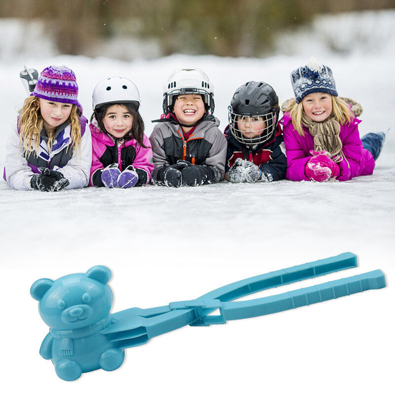 juguete de invierno para niños CHAMAIR Pinzas para bolas de nieve con mango herramienta para exteriores herramienta para hacer bolas de nieve