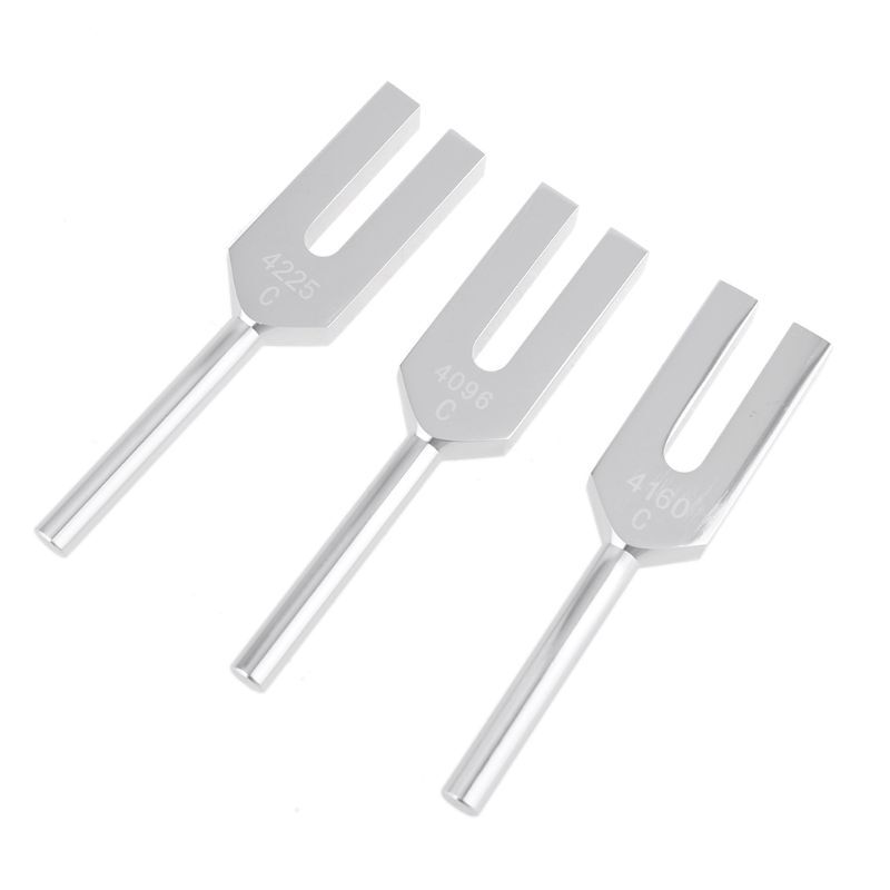 ชุดอลูมิเนียมคริสตัลคริสตัลส้อม4096Hz/4160Hz/4225Hz พลังงาน Tuning Fork