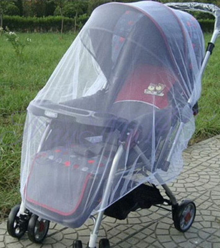 Bebê infantil crianças carrinho de criança ao ar livre mosquito inseto rede malha buggy capa berço rede alta qualidade