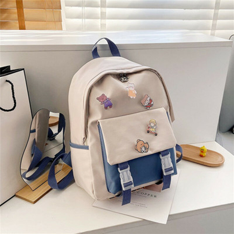 Новинка 2021, милый школьный ранец с мультипликационным рисунком, рюкзак для девочек-подростков, школьный ранец, милый рюкзак для начальной ш...