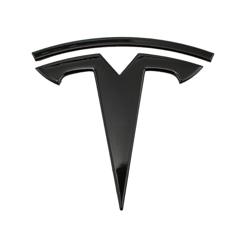 Pegatina de repuesto de Metal para Tesla modelo 3, Logo de maletero delantero y trasero, calcomanías de emblema, accesorios