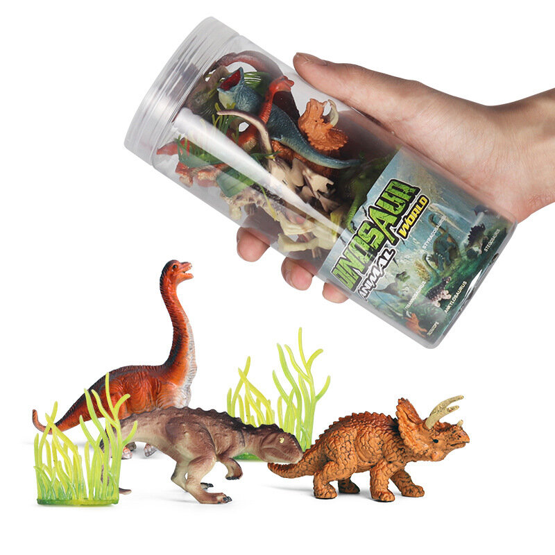 새로운 시뮬레이션 해양 생물 야생 동물 가금류 공룡 모형 인형 액션 인형 소형 인형 어린이 교육 완구