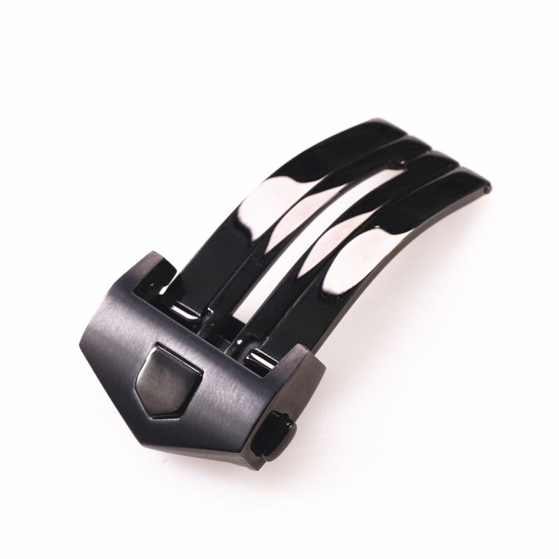 18mm 20mm 22mm Stainless steel watch buckle Folding clasp Double button ouch for TAG Heuer watch accessories strap Bright matte
