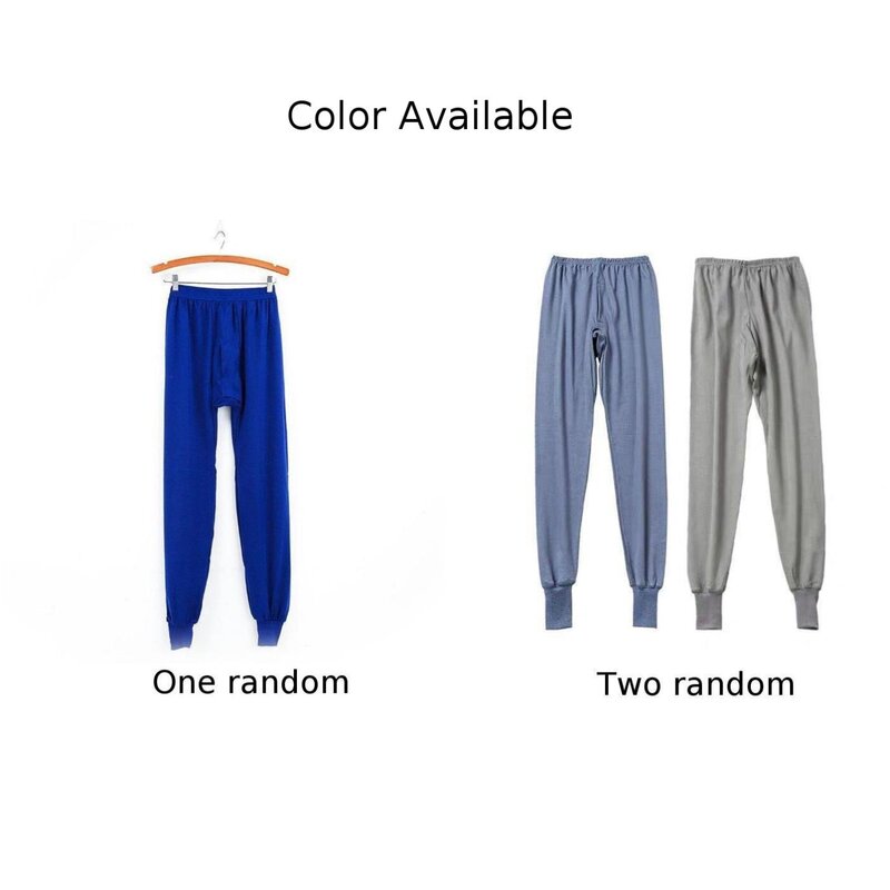 Pantalones térmicos finos de algodón para hombre, pantalón largo, holgado, talla grande, de mediana edad
