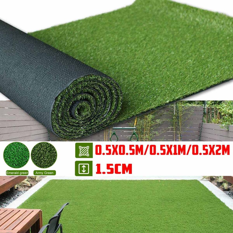 50-200cm de espessura artificial gramado tapete falso relvado grama tapete paisagem almofada diy artesanato decoração do assoalho jardim ao ar livre