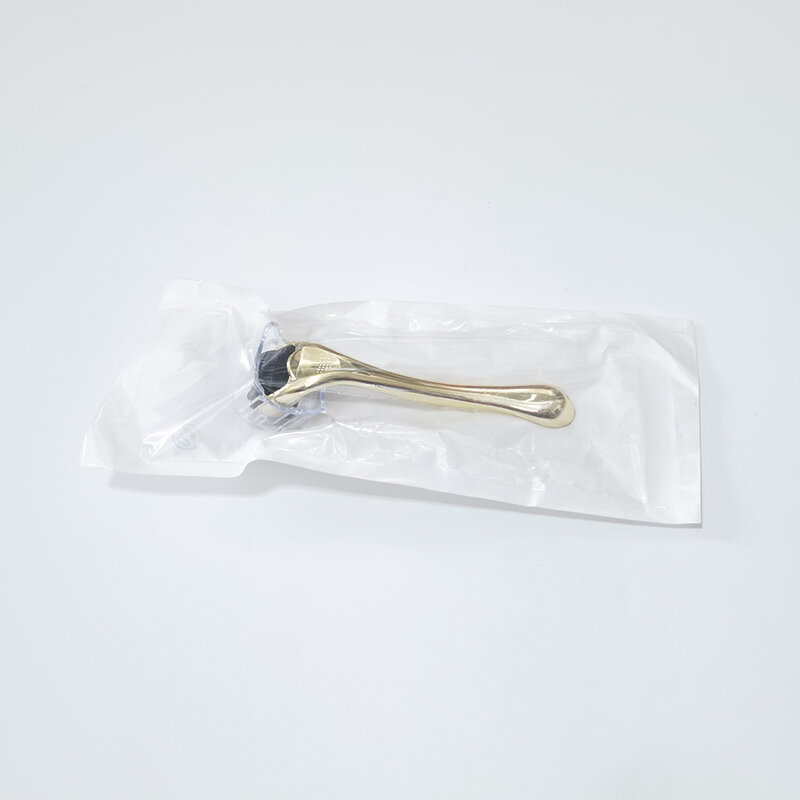 540 agulhas derma rolo de titânio micro agulha 0.2mm 0.25mm 0.3mm corpo cuidados beleza ouro cosméticos needling instrumento mezoroller