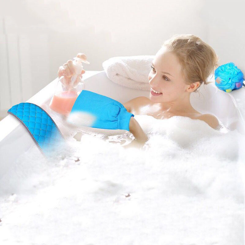 Escova Corporal de Silicone Toalha de Chuveiro para Corpo Feminino Homens Esponja de Banho Escova de Pele Escova de Banho Escova de Banho Esfoliante Corporal Para Costas