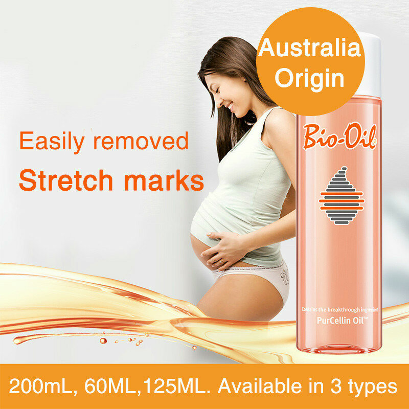 200ml 100% Bio Öl Hautpflege Ance Stretch Marks Remover Creme Entfernen Körper Stretch Marks Unebenen Hautton Purcellin öl