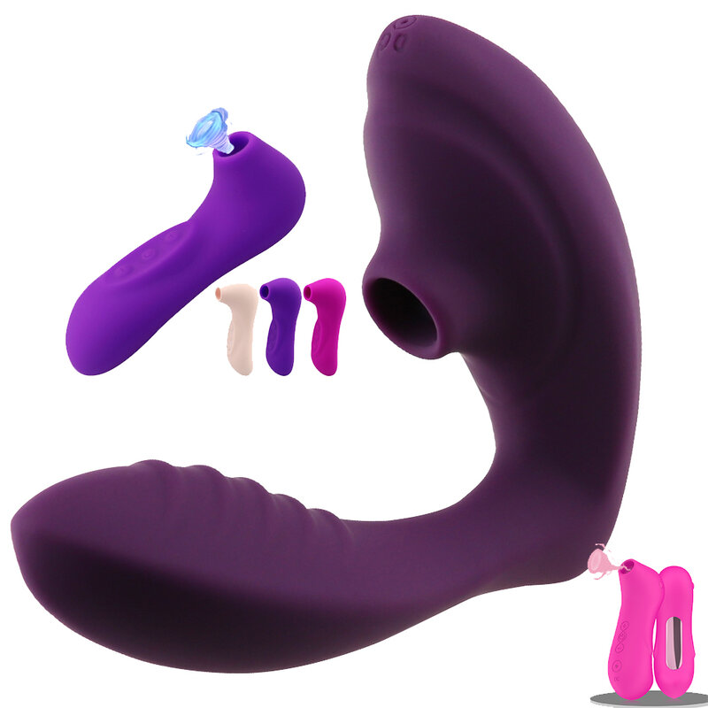 Giocattolo sessuale succhiare Dildo vibratore 10 velocità ventosa vibrante sesso orale aspirazione capezzolo stimolatore del clitoride giocattolo erotico del sesso per le donne