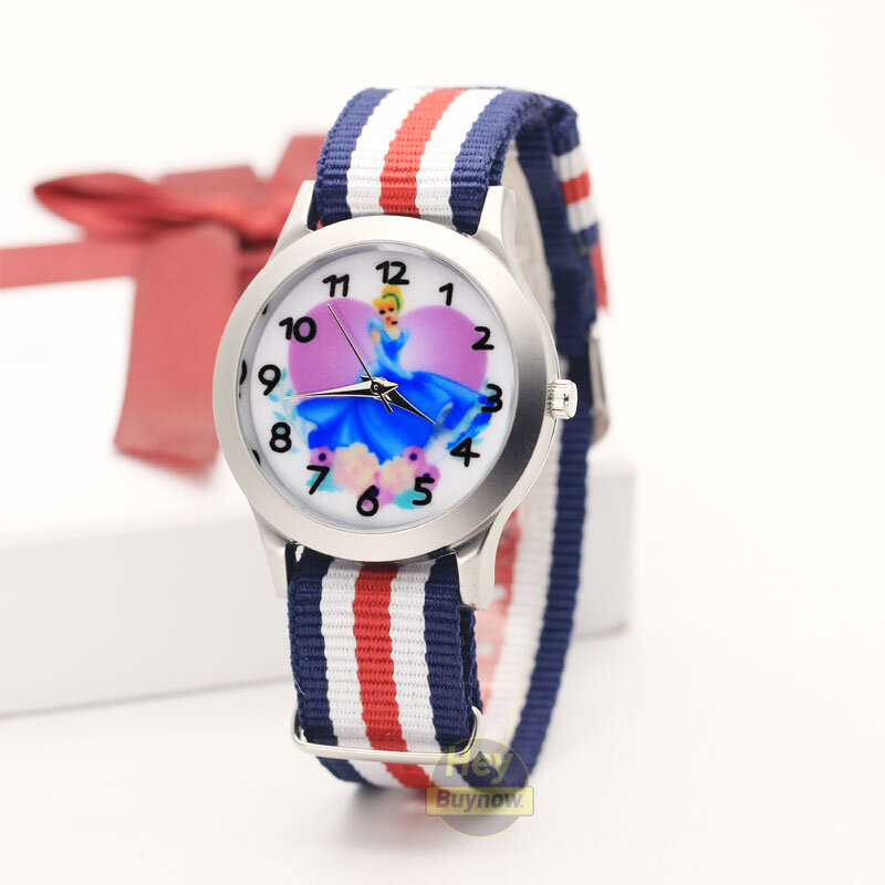 2020 เด็กใหม่นาฬิกากันน้ำน่ารักสาวเจ้าหญิงการ์ตูนพิมพ์ควอตซ์นาฬิกาเด็กกีฬานาฬิกาของขวัญ ...