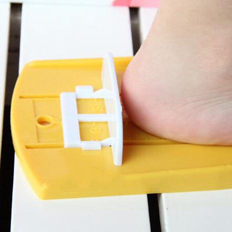 5 Colors Baby Foot Ruler Kid Foot Length Measuring Device Infant Grow MeasuringTool ProtractorTool Shoes Fittings Gauge Tools