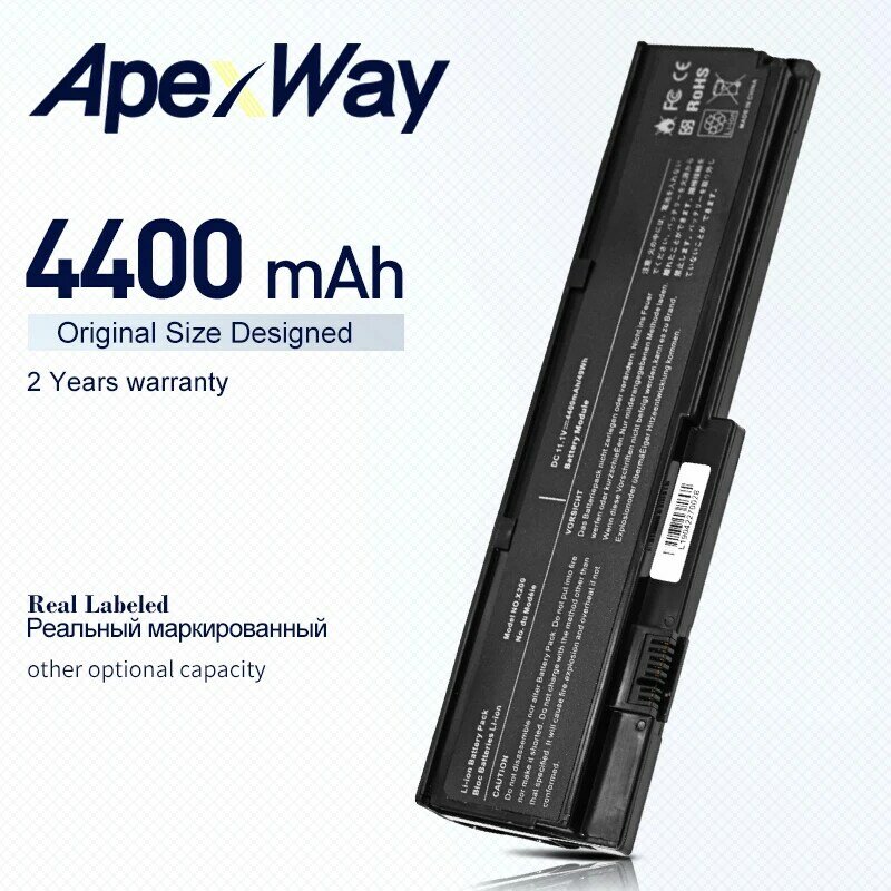 Batterie d'ordinateur portable 11.1V pour Lenovo ThinkPad X201 X201i X200 X200s 42T4834 42T4835 43R9254 ASM 42T4537 42T4541 42T4536 FRU 42T4538
