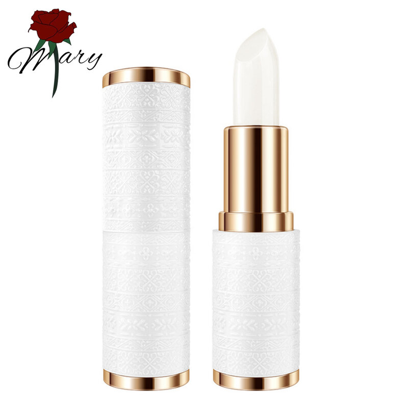 4 Colors Crystal Jelly Moisturizer Lipstick Fades Lip wrinkles  Lip balm Sexy Pigments Makeup Lips Gloss Temperature Change