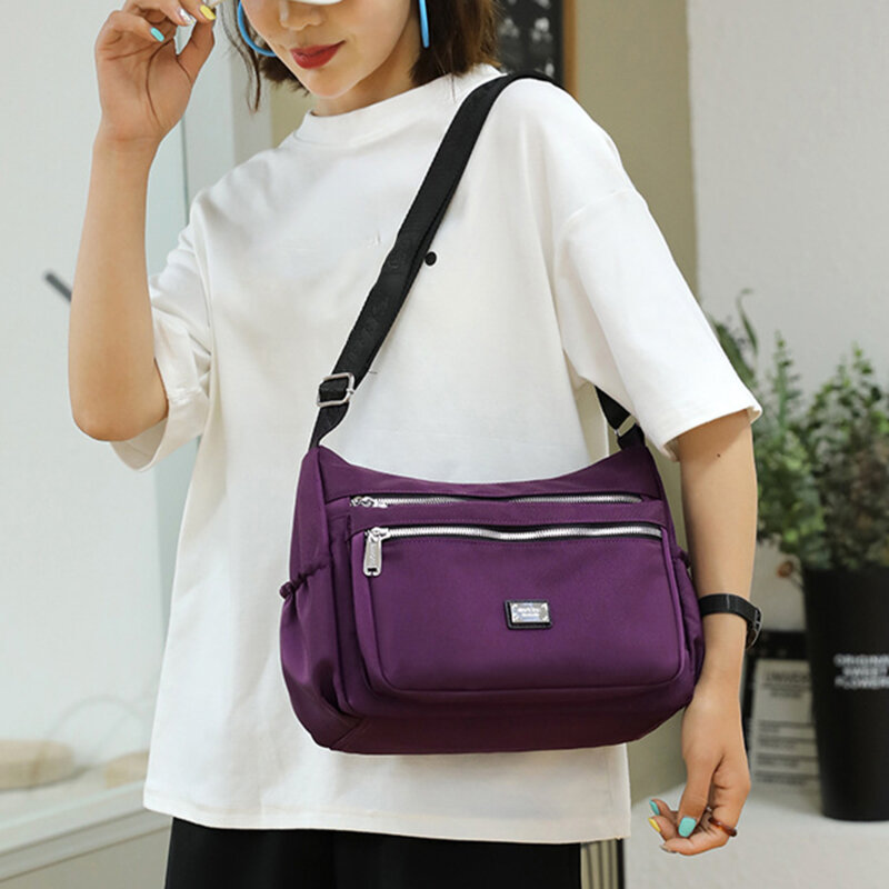 2021 Fashion Messenger Bag Women's Shoulder Bags Nylon Cloth Handbag Large Capacity Small Fashion Women's Crossbody Bags