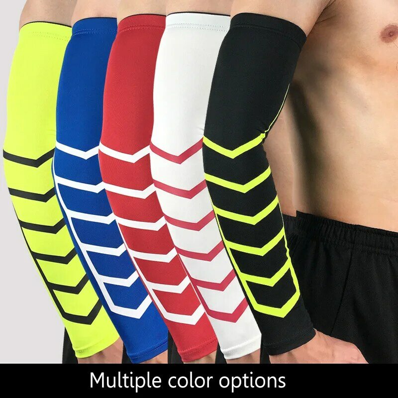 Almofadas de cotovelo esportes braço de compressão mangas cotovelo suporte cinta basquete acessórios protetor vôlei respirável