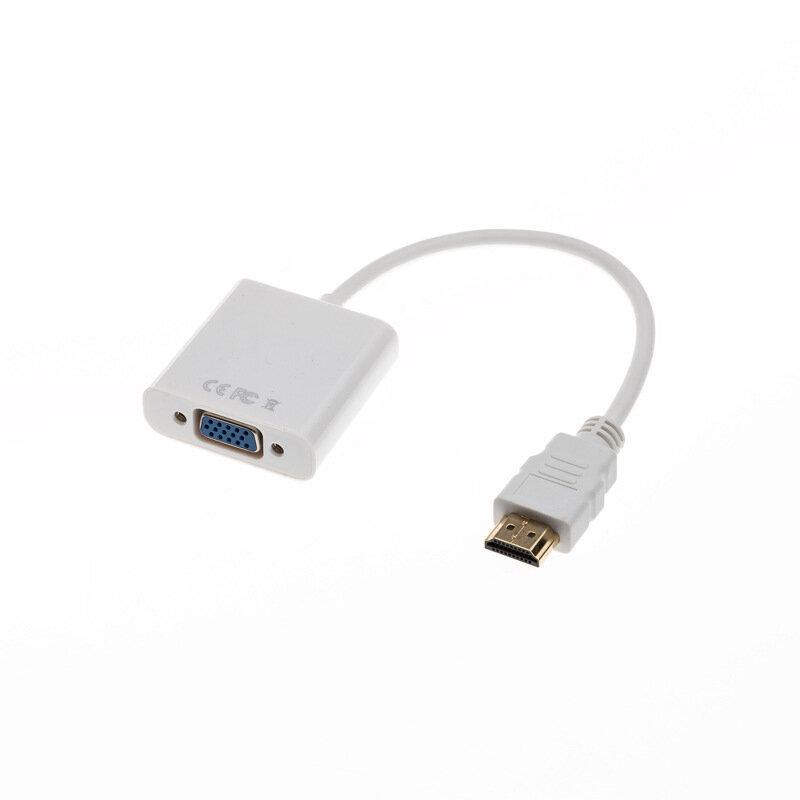 1PC 1080P HDMI-Kompatibel untuk Adaptor VGA Digital Ke Analog Converter Kabel untuk Xbox PS4 PC Laptop TV Box untuk Proyektor Displayer