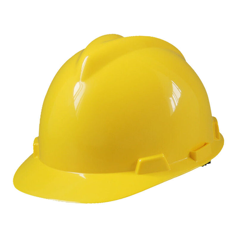 Casco de seguridad con gorro de trabajo ABS, protector para trabajo de ingeniería, color amarillo, 1 unidad