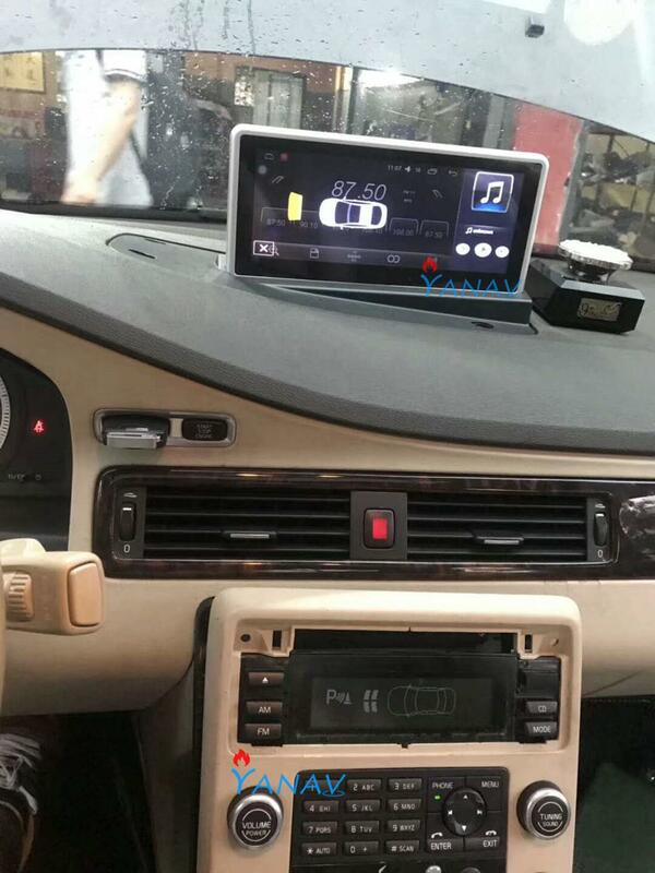 Автомагнитола PX6 на Android, стереоприемник для Volvo S80 2004-2011, автомобильная Видеосистема с GPS-навигацией, мультимедийная система, mp3-плеер, головн...
