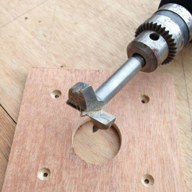 Forstner-taladro perforador de acero al carbono, 15mm-60mm, para carpintería, juego de herramientas de corte de madera de carburo