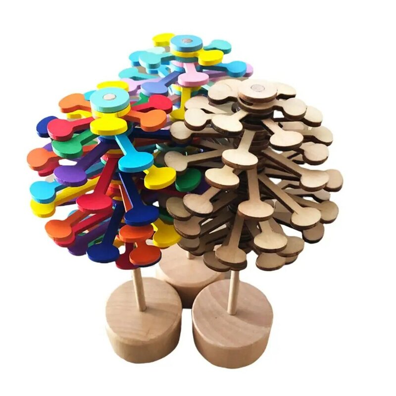 Kuulee Деревянная волшебная палочка helicon игрушка для снятия стресса вращающийся леденец креативное искусство украшения-игрушка декомпрессия ...