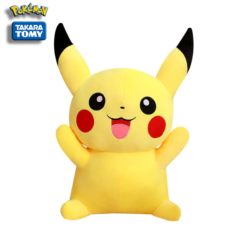 Takara Tomy Nieuwe Knuffel Pikachu Pop Leuke Zachte Down Katoen Glad Pop Japanse Animatie Kinderen Gifts Hot Koop